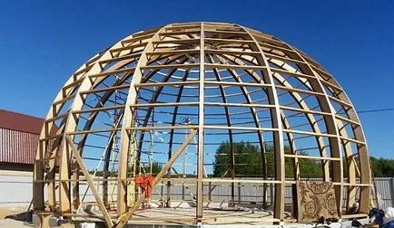 Dome otthonok példák és áttekintést építési technológia