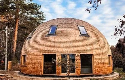 Dome otthonok példák és áttekintést építési technológia