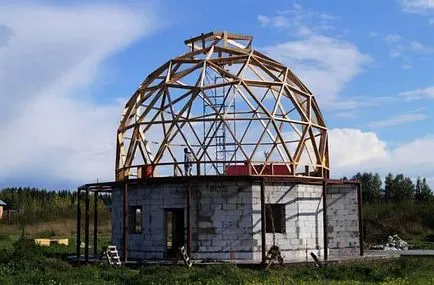 Dome otthonok példák és áttekintést építési technológia