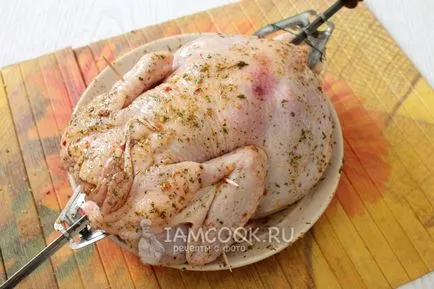 Csirke sült a kemencében 7 receptek (recept csirke grill sütő) Grillezett csirke a sütőben 7 receptek