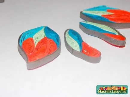 Quilling pillangó mester osztály diagram és fotók kezdőknek