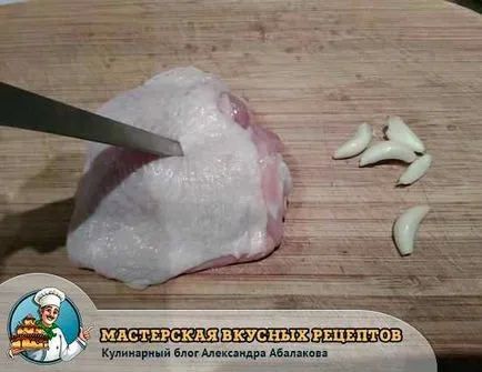Csirke fokhagymát sütőben receptek tetszése