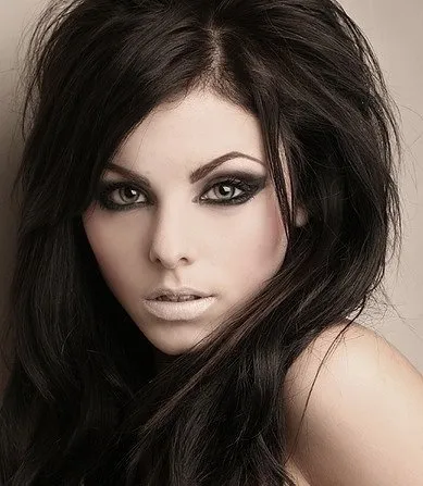 Make-up sötét árnyék barna szeme lépésről lépésre fotók és videó tanulságok