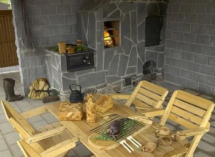 Barbecue a kezüket egy tégla a legegyszerűbb és legolcsóbb lehetőség (egyszerű) Barbecue a kezüket egy tégla a legegyszerűbb és legolcsóbb lehetőség