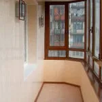Anyagok befejező erkély burkolás, a falak, a loggia