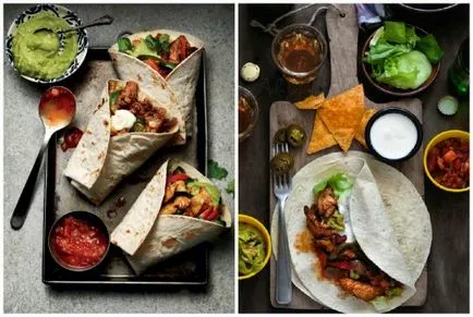 Mexikói burrito- legjobb részletes recepteket otthon (burrito-lépésre receptek home-tekercs mexikói Photo utasítások Video) Mexikói burrito- legjobb részletes recepteket otthon