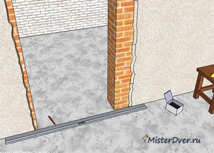 Telepítése beltéri ajtók 1 óra szerelvény az ajtókeret, a kiterjesztés nyitás