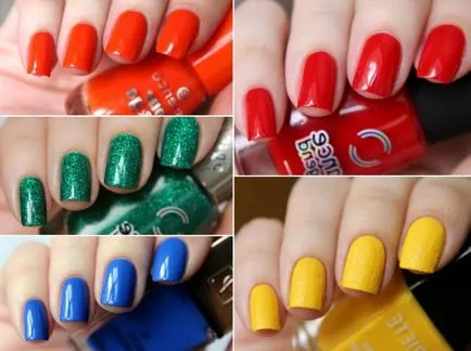 Divatos színek lakkok a tavasz, nyár, ősz, tél 2017 kép és a jelenlegi tendenciák