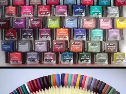 Divatos színek lakkok a tavasz, nyár, ősz, tél 2017 kép és a jelenlegi tendenciák