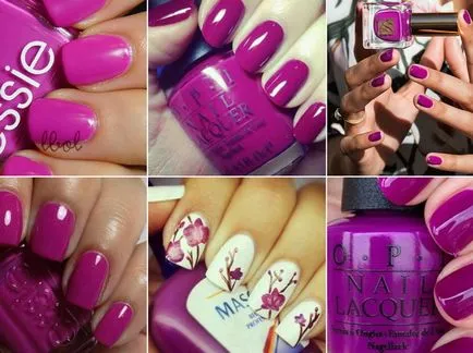 Divatos színek lakkok a tavasz, nyár, ősz, tél 2017 kép és a jelenlegi tendenciák
