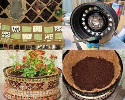 Mosaic kezét, fotó, videó