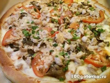 Öntetek pizzát otthon - a legjobb receptek, tesztelt receptek