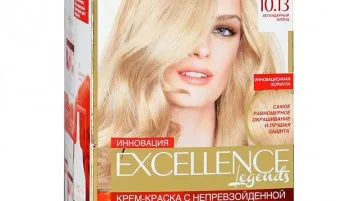 Gyengéd hajfesték Loreal ekselans paletta