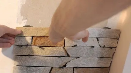 Befejező kő a lakásban