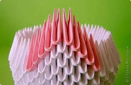 Origami hattyú modul mester osztályt kezdők és video (kezdő) Origami hattyú modul mester osztályt kezdők és videó