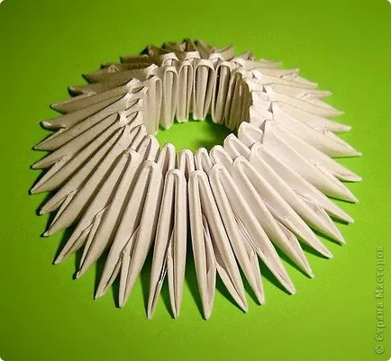 Origami hattyú modul mester osztályt kezdők és videó (modulok) Origami hattyú modul mester osztályt kezdők és videó