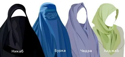 Mintegy női muzulmán fejdísz