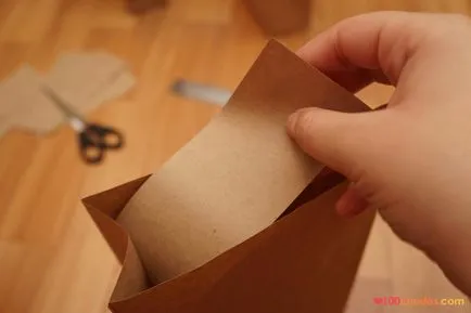 Csomag nátronpapír mintázattal, 100 Wonderland