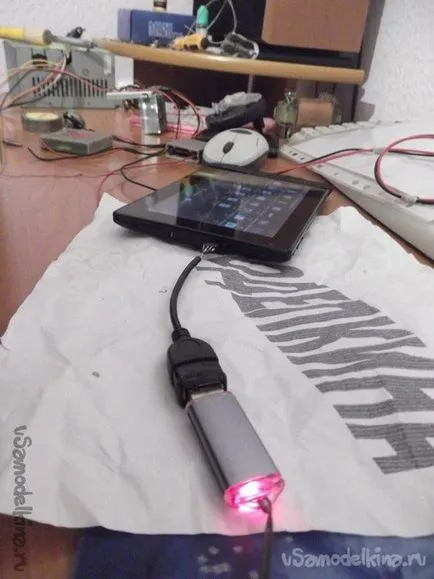 OTG - adapter a kezüket
