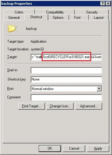 Folder flash acél címkék, ablakok rendszergazdák számára