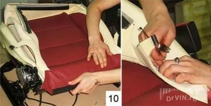 Padding autóülések kezük