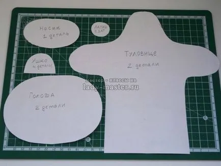 Kesztyűbáb viseli a saját kezét, a mester - osztály fotók, lépésről lépésre