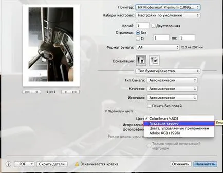 Nyomtatása egy nyomtatópatron - cikket