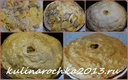 Pite hal és burgonya - főzni finom, szép és otthonos! (Hal cake) Pite hal és burgonya - főzni finom, szép és otthonos!
