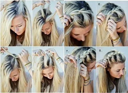 Weave fonat zsinórozás 50 módon (copf) Weave zsinórra 50 előremutató fonással