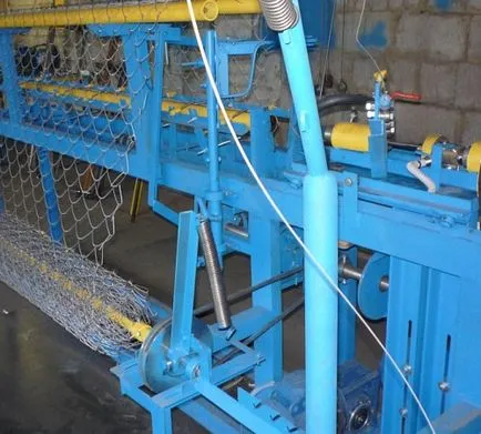 Weaving láncszem kerítés