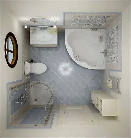 Csempe a fürdőszoba tervezési ötletek, egy csomó fotó (Design) Csempe a fürdőszoba tervezési ötletek, egy csomó fotó