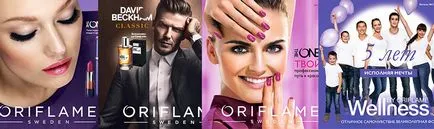 Munka a katalógus Oriflame