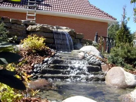 Pond az alpesi slide kezét a választott helyszín, design típusú és gyártási szakaszok (hullámvasút) Pond az alpesi slide kezét a helyszín kiválasztásában, típusok tervezési és gyártási szakaszban