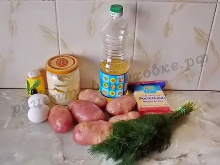 Egyszerű burgonya gratin sajttal (egyszerű) Egy egyszerű rakott burgonya sajttal