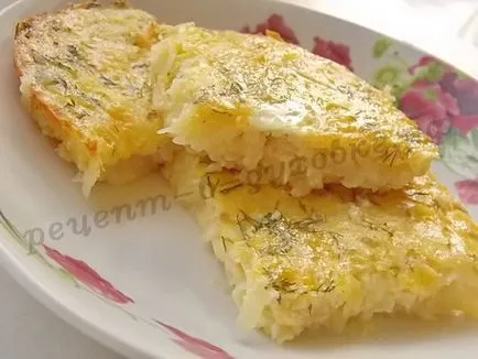 Egyszerű burgonya gratin sajttal (recept) Egy egyszerű rakott burgonya sajttal