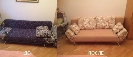 Javítás kanapén otthon Moszkvában olcsó