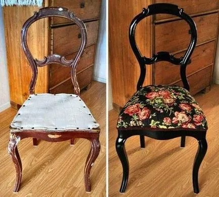 Restaurálása székek kezüket - a mester osztály és egy lépésről lépésre képek (kéz) Restaurálása székek kezüket - a mester osztály és egy lépésről lépésre fotó