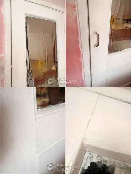 Restaurálása régi ajtók kezüket - Fotó javítás