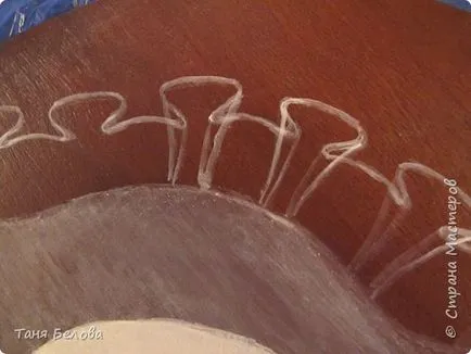 Döntetlen a csipke decoupage papír, ország művészek