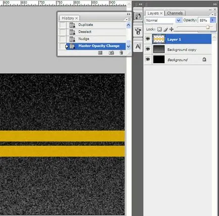Döntetlen az aszfalt, photoshop oktatás (Photoshop) Döntetlen az aszfalt, photoshop tanulságok