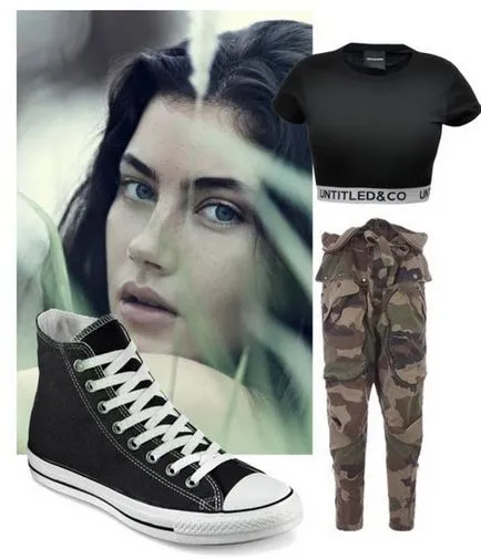 Abból, amit viselni női Converse - 24 kép
