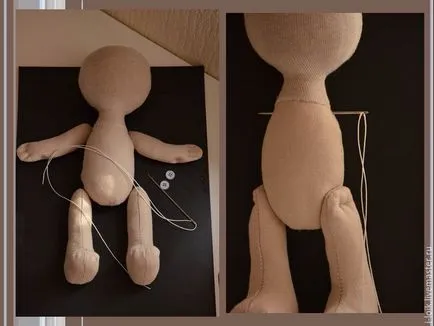 Varró textil baba saját kezűleg