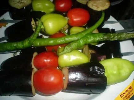 Skewers pácolt csirkemellfilé 20 percig (lépésről lépésre recept fotókkal) (pástétomok) Skewers pácolt csirkemellfilé 20 percig (lépésről lépésre recept fotókkal)