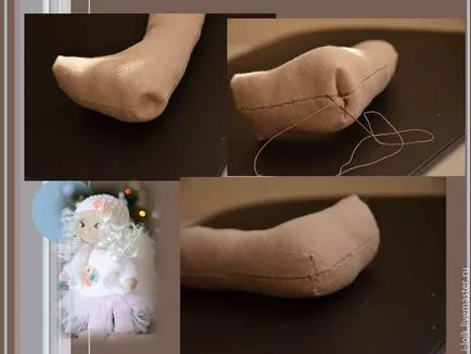Varró textil baba saját kezűleg