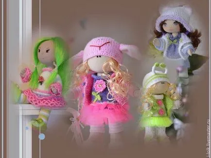 Varró textil baba saját kezűleg
