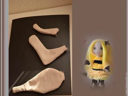 Varró textil baba saját kezűleg