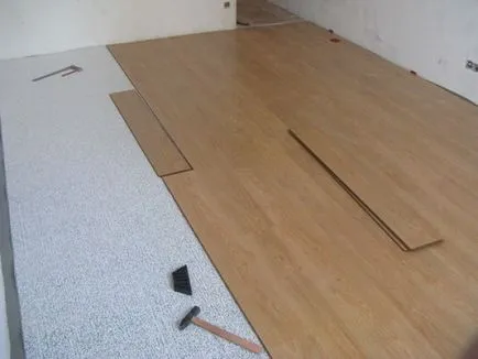 Hogyan száraz cement padló - részletek!