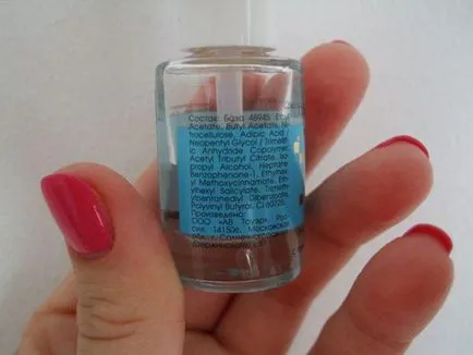 Összetétel A körömlakk - kémiai összetevők (kémiai) A kompozíció a körömlakk - kémiai összetevők