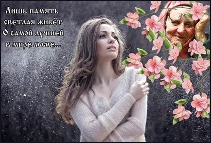Versek emlékére anyám, aki nem (a memória anyám) Versek a memóriában az anya, ami nem