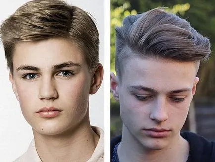 Stílusos hajvágás tini fiú fotó (haircut) Stílusos hajvágás tini fiúk fotó